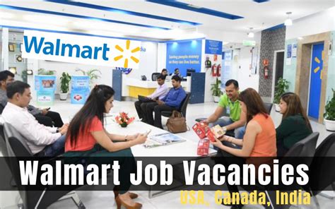 Latest Walmart Jobs Openings: USA, Canada, India - YesiJob