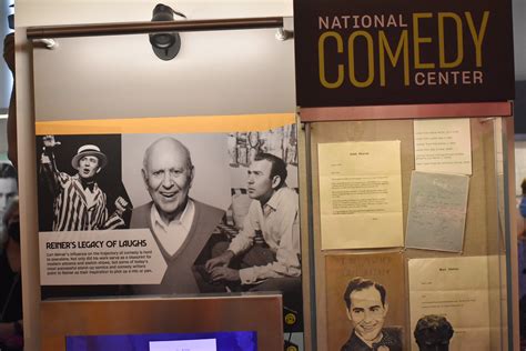 Comedy Center exhibit highlights career of Carl Reiner | News, Sports, Jobs - Observer Today