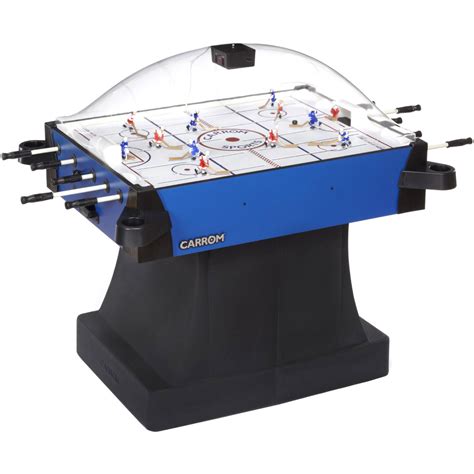 Carrom Signature Stick Rod Hockey Table w/Pedestal - Table Hockey Shop