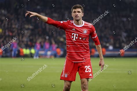 Thomas Muller Bayern Munich During Uefa Editorial Stock Photo - Stock ...