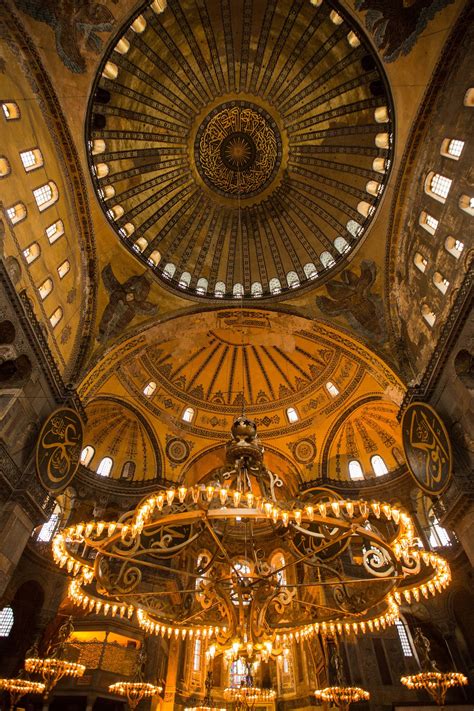 Domes of Hagia Sofia, Istanbul, Turkey. | Hagia sophia, Hagia sophia ...