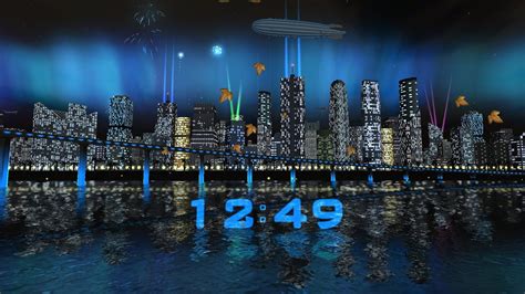 Day Night City Fireworks LWP (v.1.0.3) - Live wallpaper by Exacron Full HD(1080p) - YouTube