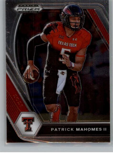 Patrick Mahomes Rookie Card Prizm - Printable Cards