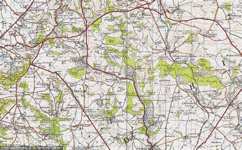 Historic Ordnance Survey Map of Colesbourne, 1946