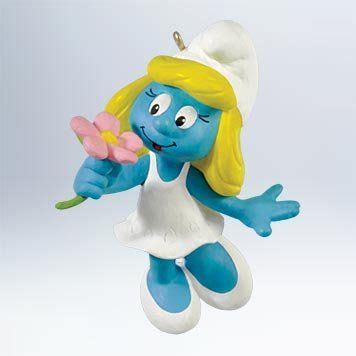 The Smurfs Smurfette Christmas Ornament Hallmark | Hallmark ornaments ...