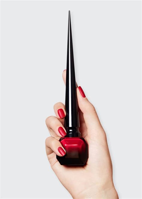 Christian Louboutin Rouge Louboutin Matte Nail Polish - Bergdorf Goodman