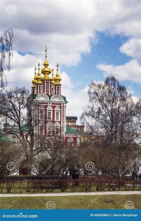 Novodevichy Convent, Moscow, Russia Stock Image - Image of church ...