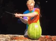 Ninja Fruit GIF - Ninja Fruit Slice - Discover & Share GIFs