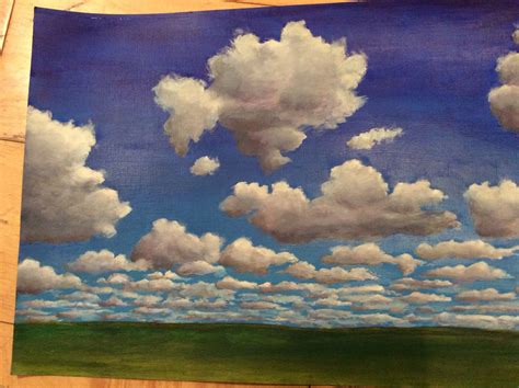 Clouds | Painting, Art, Clouds