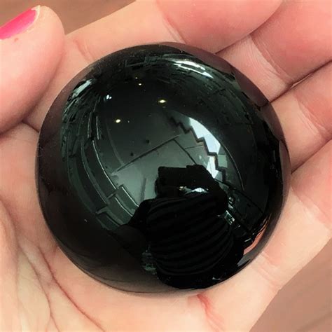 Black Obsidian Spheres stunning! - The Rock Crystal Shop