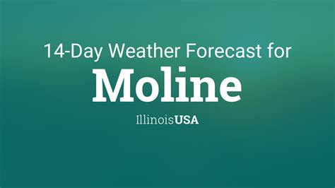 Moline, Illinois, USA 14 day weather forecast