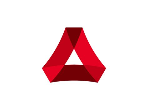 Red Triangle Car Logo