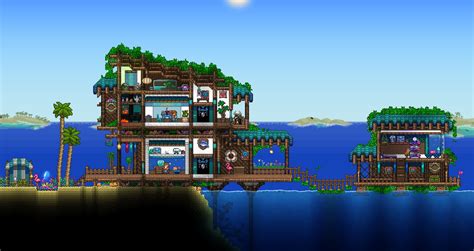 Gluten Free Zone 🚫🍞 Rob's SFW Shenanigans on Twitter: "Made a beach home in Terraria for my ...