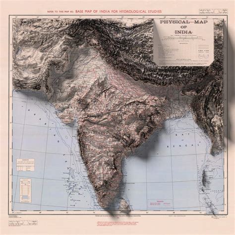 Map Of The Topography Of India In India Map Political Map | My XXX Hot Girl