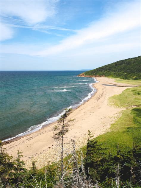 Nova Scotia's beaches look like they could be in the tropics - Dunvegan, Cape Breton Island : r ...