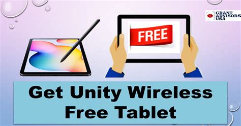 How to Apply and Get Unity Wireless Free Tablet 2025