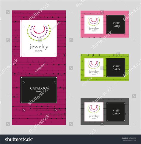 Jewelry Store Logo Vector Corporate Identity Stock Vector (Royalty Free) 345433370 | Shutterstock