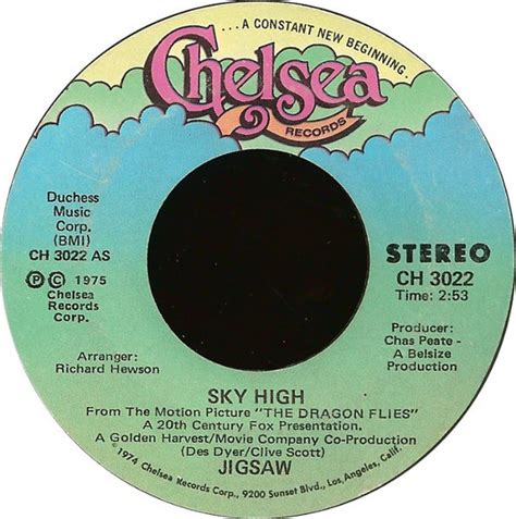 Jigsaw - Sky High | Releases | Discogs