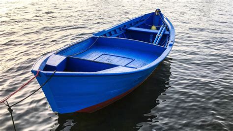 Blue Fishing Boat Sardinia Photography, Italy, Sardegna, Italia, Sant'antioco Harbor, Film ...