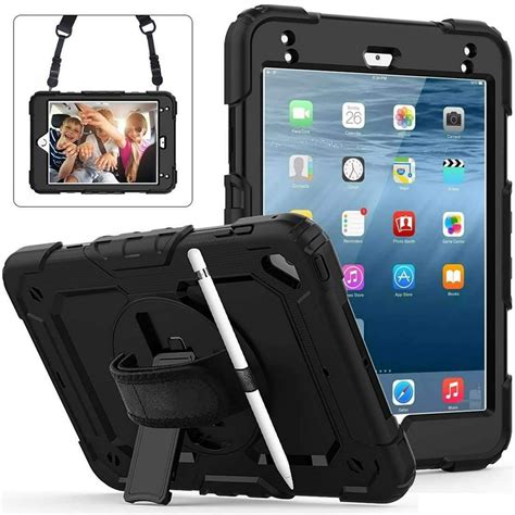 AMZER Tuffen Full Body Protective Case for iPad mini 5 with Built-in ...