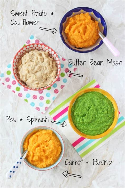 4 Baby Puree Recipes That Make Great Side Dishes | Top Tip For Weaning - My Fussy Eater ...