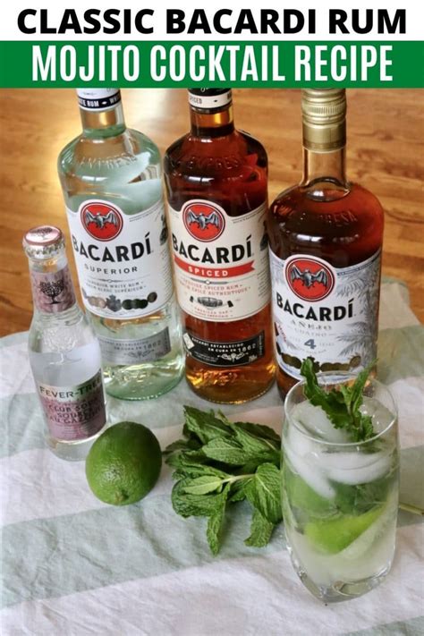 Classic Bacardi Mojito Cocktail Drink Recipe | dobbernationLOVES