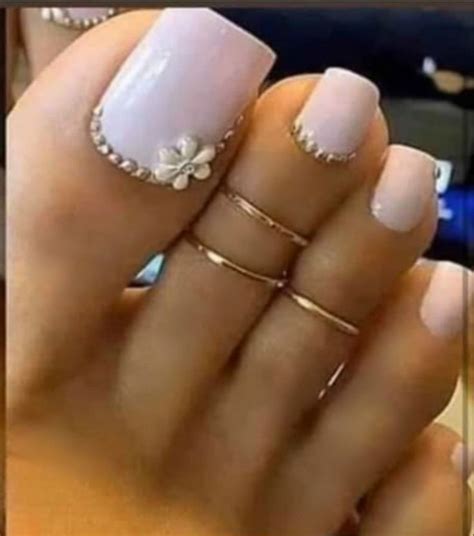 Gold Toe Ring 14k Gold Filled 2 Rings Toe Rings Adjustable | Etsy Pretty Toe Nails, Cute Toe ...