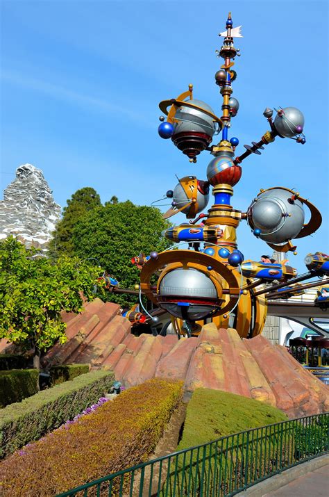 Astro Orbiter in Tomorrowland at Disneyland in Anaheim, California - Encircle Photos