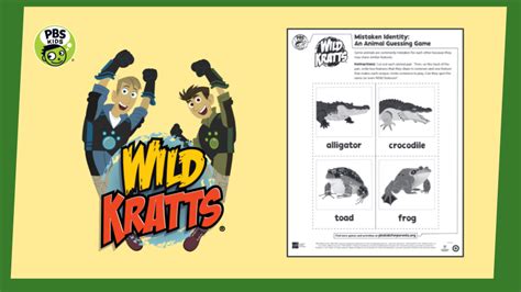 Wild Kratts Crocodile