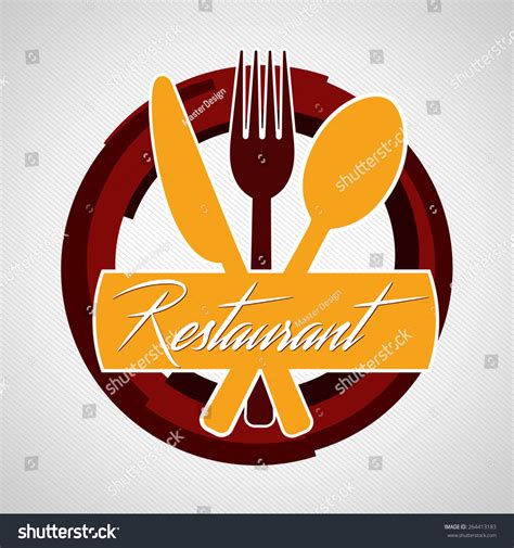 Food Restaurant Logo Icon : image vectorielle de stock (libre de droits ...