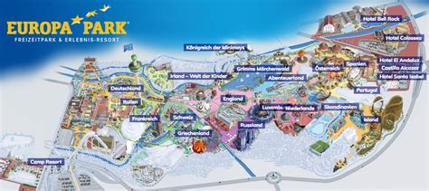 Europa Park Map