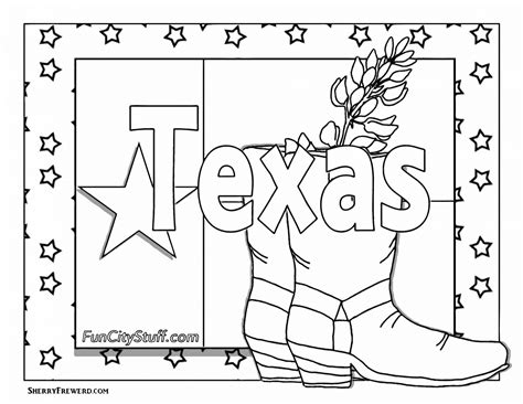 Color Your Cares Away - Texas Style! - FunCity Stuff DFW