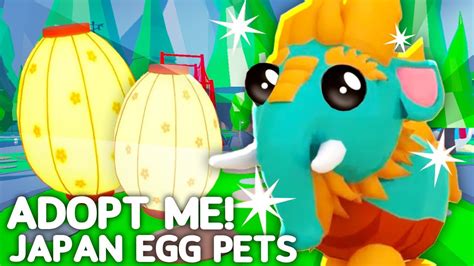 All Japan Egg Pets In Adopt Me Egg Update! Roblox Adopt Me 12 New Pets - YouTube