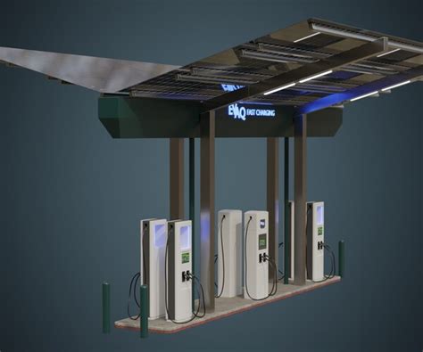 ArtStation - Solar Charging Station 1 Basic | Resources