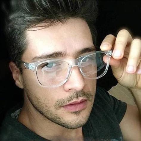 Clearly Cool: Clear Frame Eyeglasses - EZOnTheEyes