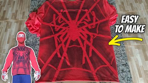 The HUMAN SPIDER Shirt / DIY Spider-Man Homemade Costume (Tobey Maguire) - YouTube