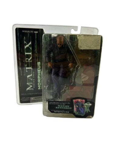 NEW The Matrix Reloaded Morpheus Series Two Action Figure Movie ...