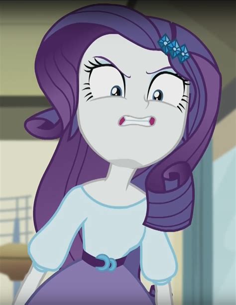 Equestria Girls Rarity Angry