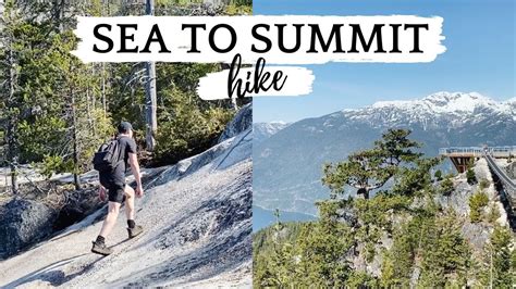 Sea to Sky Gondola: Hiking the SEA TO SUMMIT Trail - YouTube