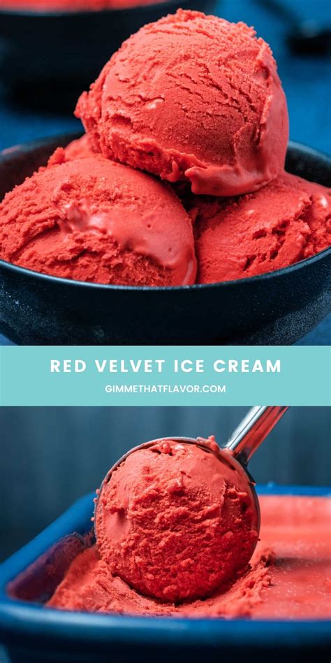 Red Velvet Ice Cream - Gimme That Flavor