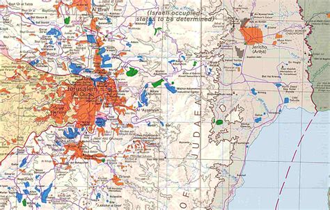 Jerusalem Map - Israel