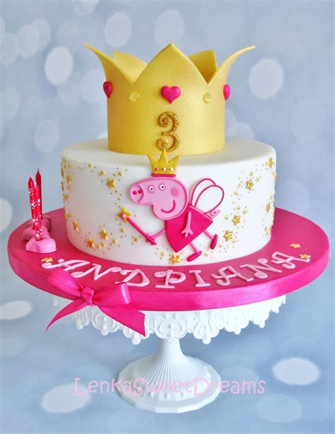 Princess Peppa Pig Cake. - CakeCentral.com