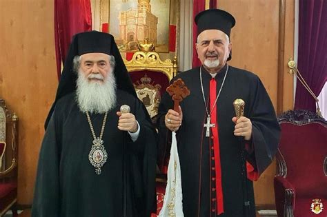 THE SYRIAC-CATHOLIC PATRIARCH OF ANTIOCH VISITS THE PATRIARCHATE – Jerusalem Patriarchate News Gate