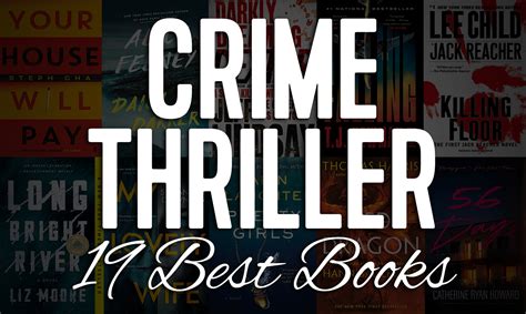 19 Best Crime Thriller Books You Should Read Next