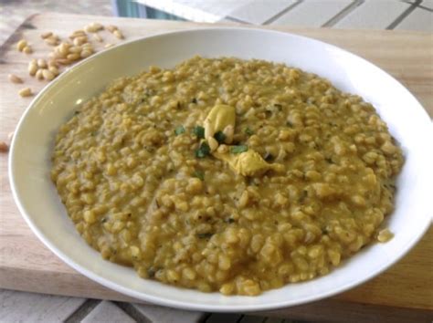 Brown Rice Risotto with Pine Nut Butter