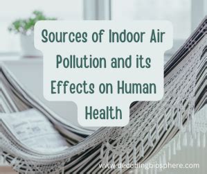 Sources of Indoor Air Pollution and its Effects on Human Health – Decoding Biosphere