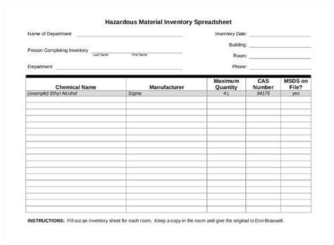 Inventory Spreadsheet Template - 50+ Free Word, Excel Documents Download | Free & Premium Templates