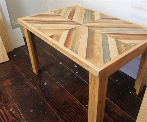 DIY Rustic Style Coffee Table With Reclaimed Wood (with Pictures ...