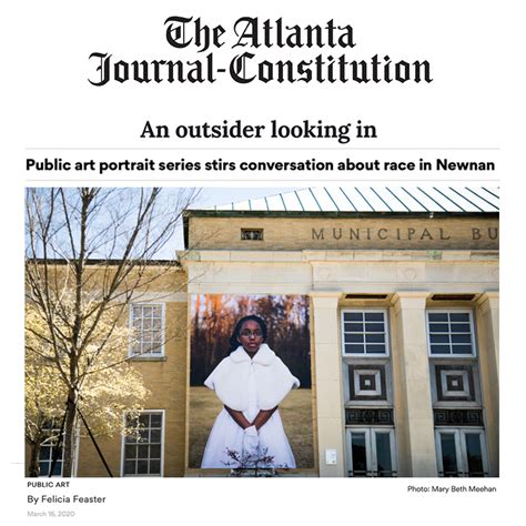 Atlanta Journal Constitution March 2020 | Mary Beth Meehan