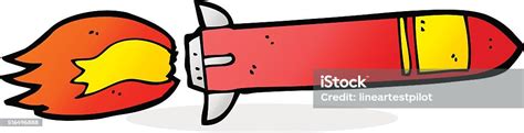 Cartoon Missile Stock Illustration - Download Image Now - Cheerful, Clip Art, Cultures - iStock